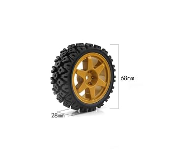 Amazon | SHEAWA 1/10 RCカー用タイヤ ホイールリム 4個